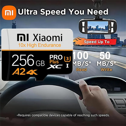 Cartão de memória Xiaomi 2 TB Micro TF Extreme Mini SD 128 GB 256 GB TF Cartão de memória Flash 512 GB Cartão SD 1 TB para jogos Nintendo