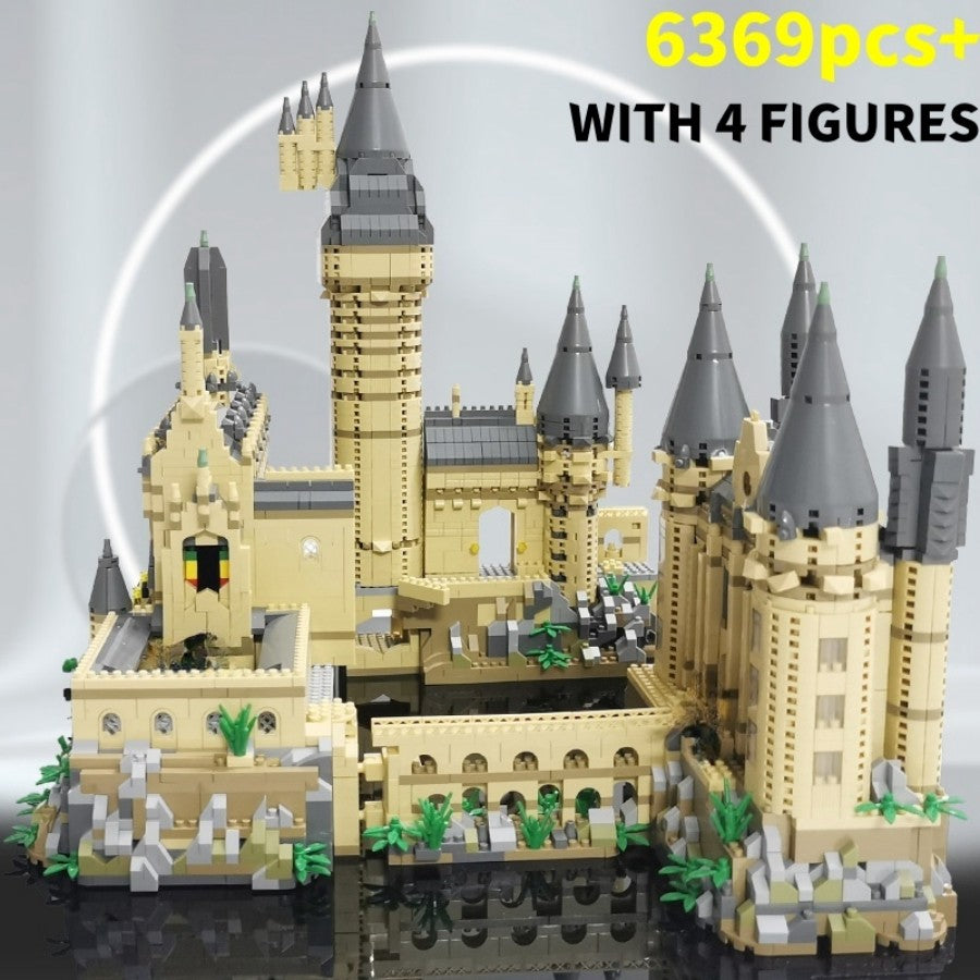 Magic Castle Arquitetura Medieval Conjunto de Construção Criativo Blocos de Montar Técnicos Kit MOC Presente Adultos Crianças Feriado