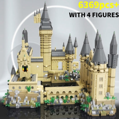 Magic Castle Arquitetura Medieval Conjunto de Construção Criativo Blocos de Montar Técnicos Kit MOC Presente Adultos Crianças Feriado
