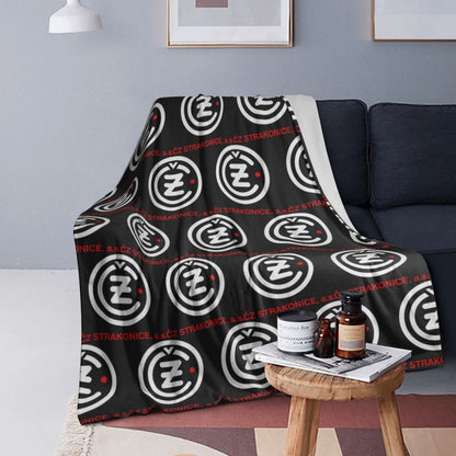 Ceska Zbrojovka CZ Blankets Flannel Sofa Throw Blanket Multi-function for Couch Bedding Outdoor Throws Bedspread Quilt