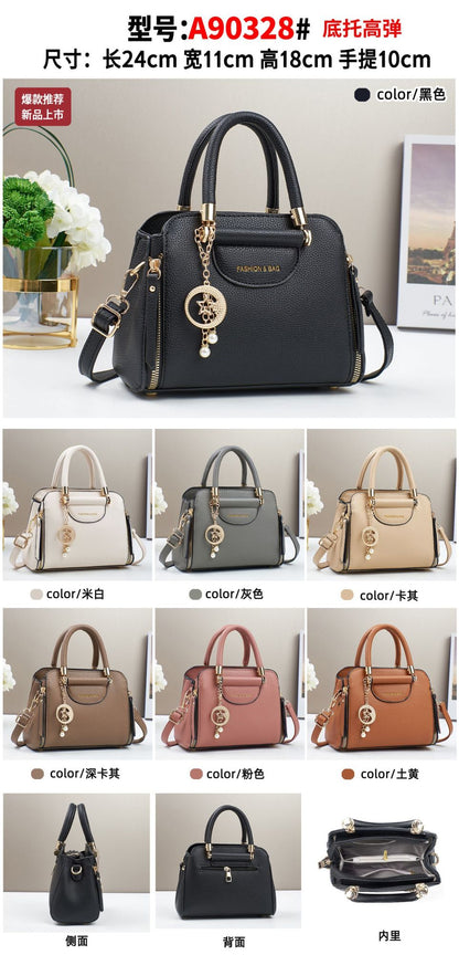 New Soft Leather Luxury Handbags Women's Bags Designer 3 Layer Shoulder Crossbody Sac Ladies Large Capacity Shopping Tote Bags