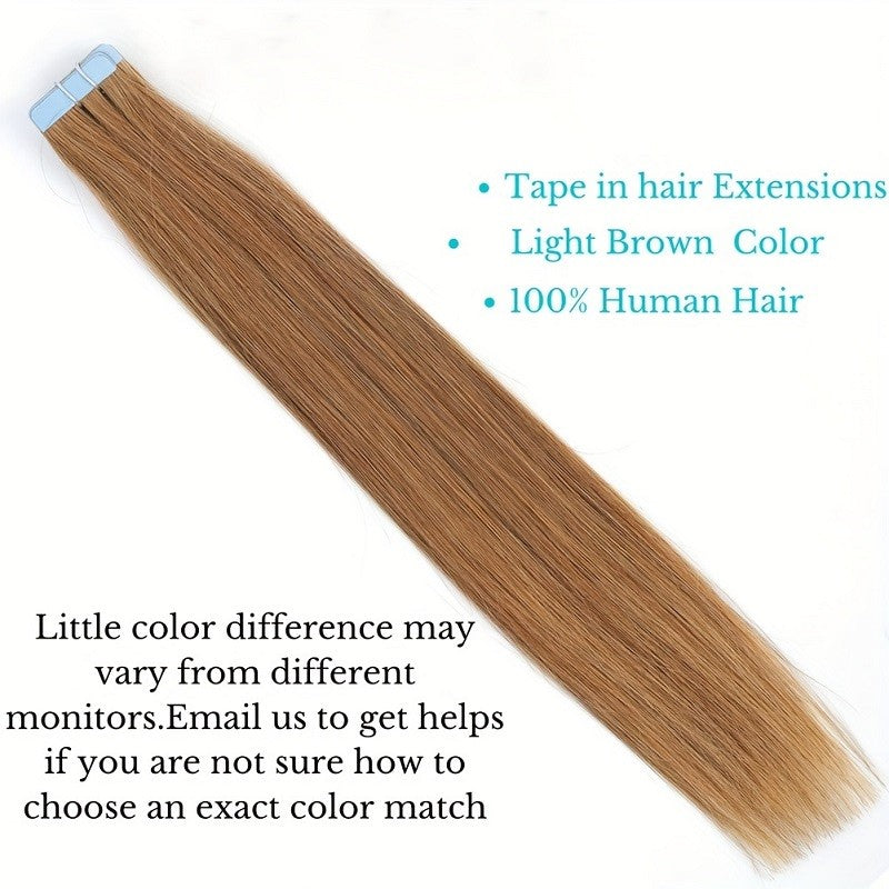 HAIRTIME Cutícula Alinhada Cabelo Virgem Natural Extensão Humana #27 Fita Russa 100% Remy Extensão de Cabelo Fita em Fornecedores