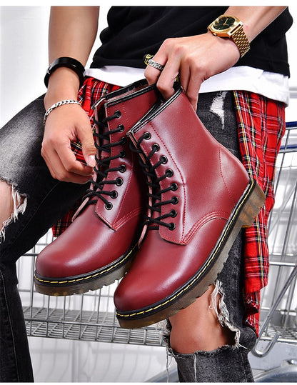 Tênis Botas Masculinas de Inverno Quentes Botas de Tornozelo para Homens Botas de Cano Alto Tênis Masculinos Botas Chelsea Masculinas Sapatos Casuais de Boa Qualidade