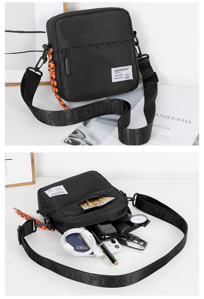 Luxury Brand Casual Mini Crossbody Bag For Phone Bag Men Messenger Bag Male Small Side Shoulder Bag Light Boy Oxford Chest Bag
