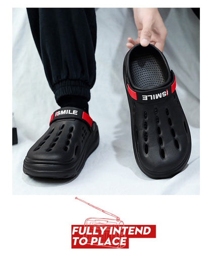 Big Size 47 Fashion Men Beach Sandals Outdoor Clogs Comfortable Indoor Slippers Trend Men Casual Shoes Home Garden Shoes Sandals