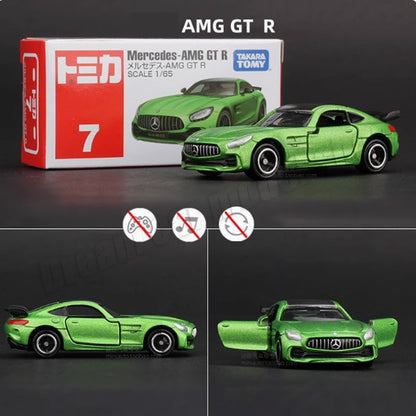 1:64 TOMICA Series Ferrari SP3 BMW I4 Carros Miniatura de Metal para Coleção Brinquedo de Presente Atacado