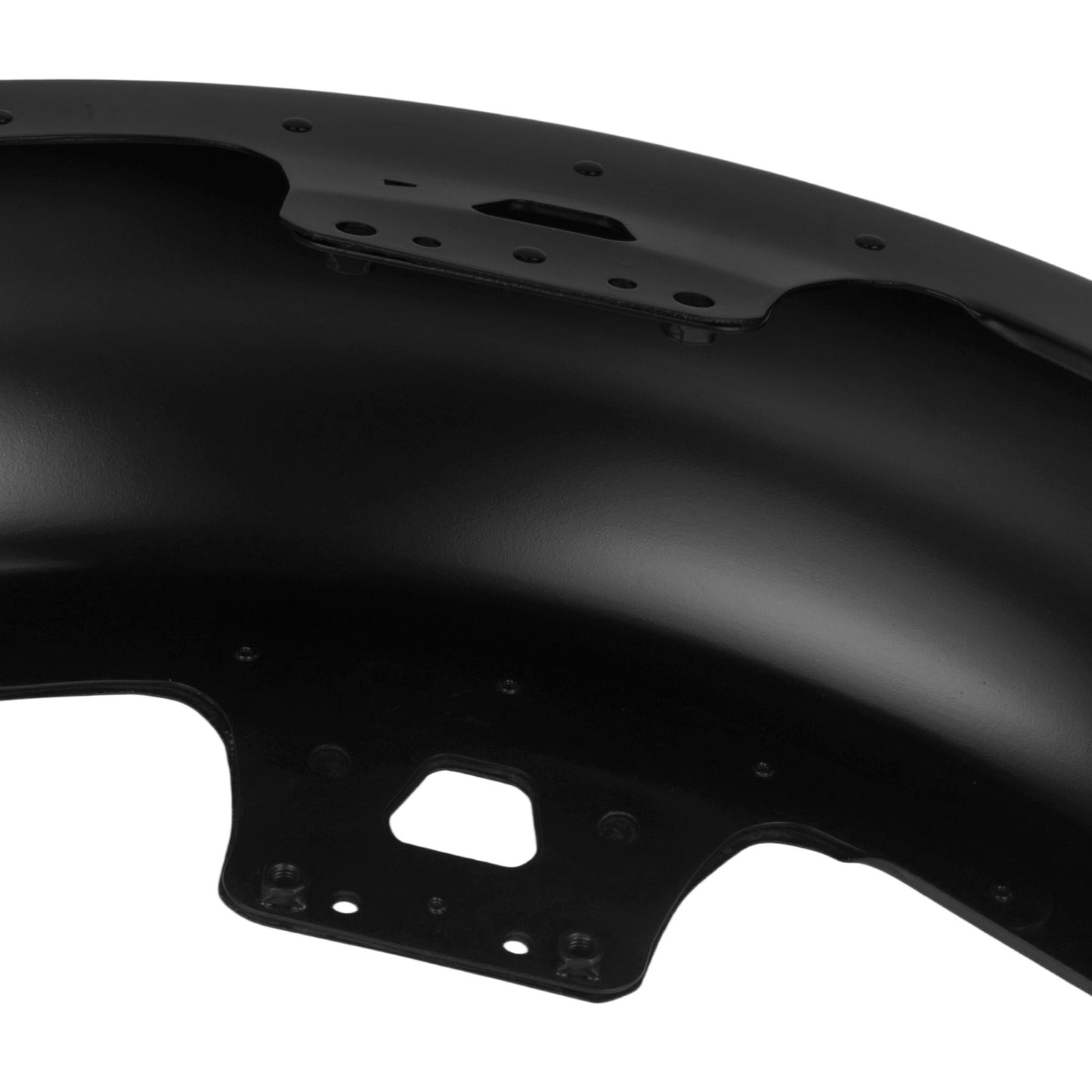 Motorcycle 19'' Front Fender Wheels Wrap Iron Short Mudguard For Harley Touring Road King FLHR Street Electra Glide FLHTK 14-23