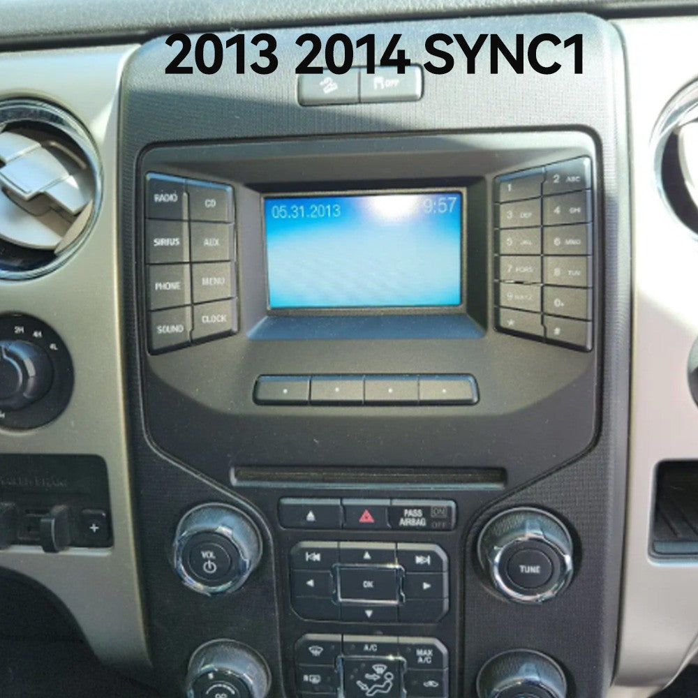 14,4 polegadas Android 13 128GB Para Ford F150 Raptor 2009-2014 Tesla Style Car GPS Navigation Multimedia Player Rádio Leitor de Fita Multimídia