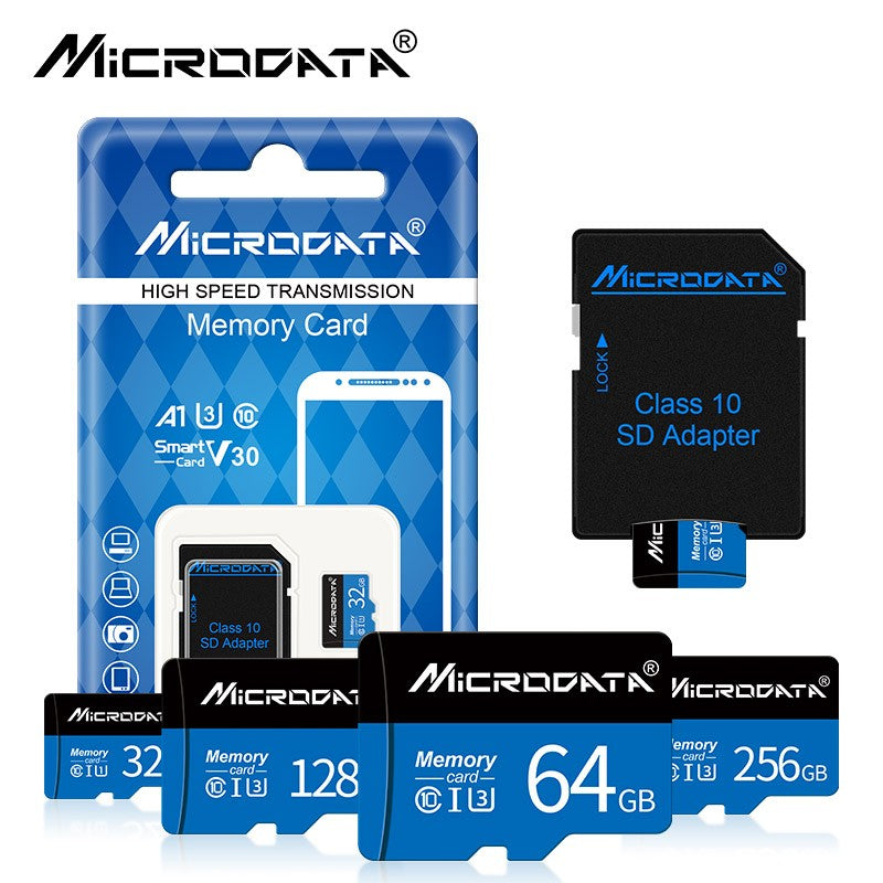 Cartões de memória 4GB 8GB 16GB Micro TF SD de alta velocidade 32GB 64GB classe 10 cartão de memória 128gb 256gb cartão TF para smartphone