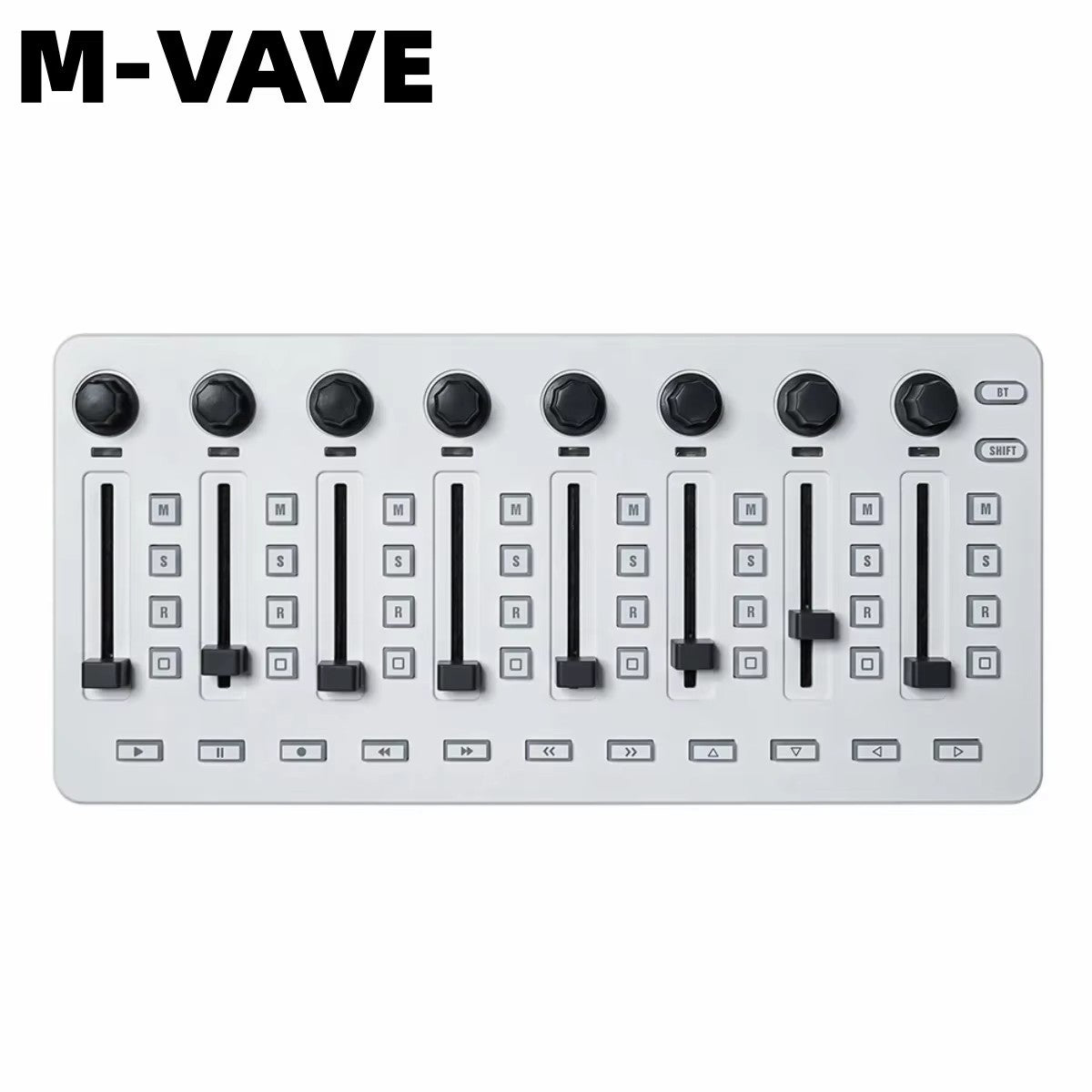 M-VAVE SMK-25 II Teclado Controlador MIDI Pad USB Mini 25 Teclas, 16 Pads de Bateria RGB, 8 Knobs e Produção Musical, Software Incluído
