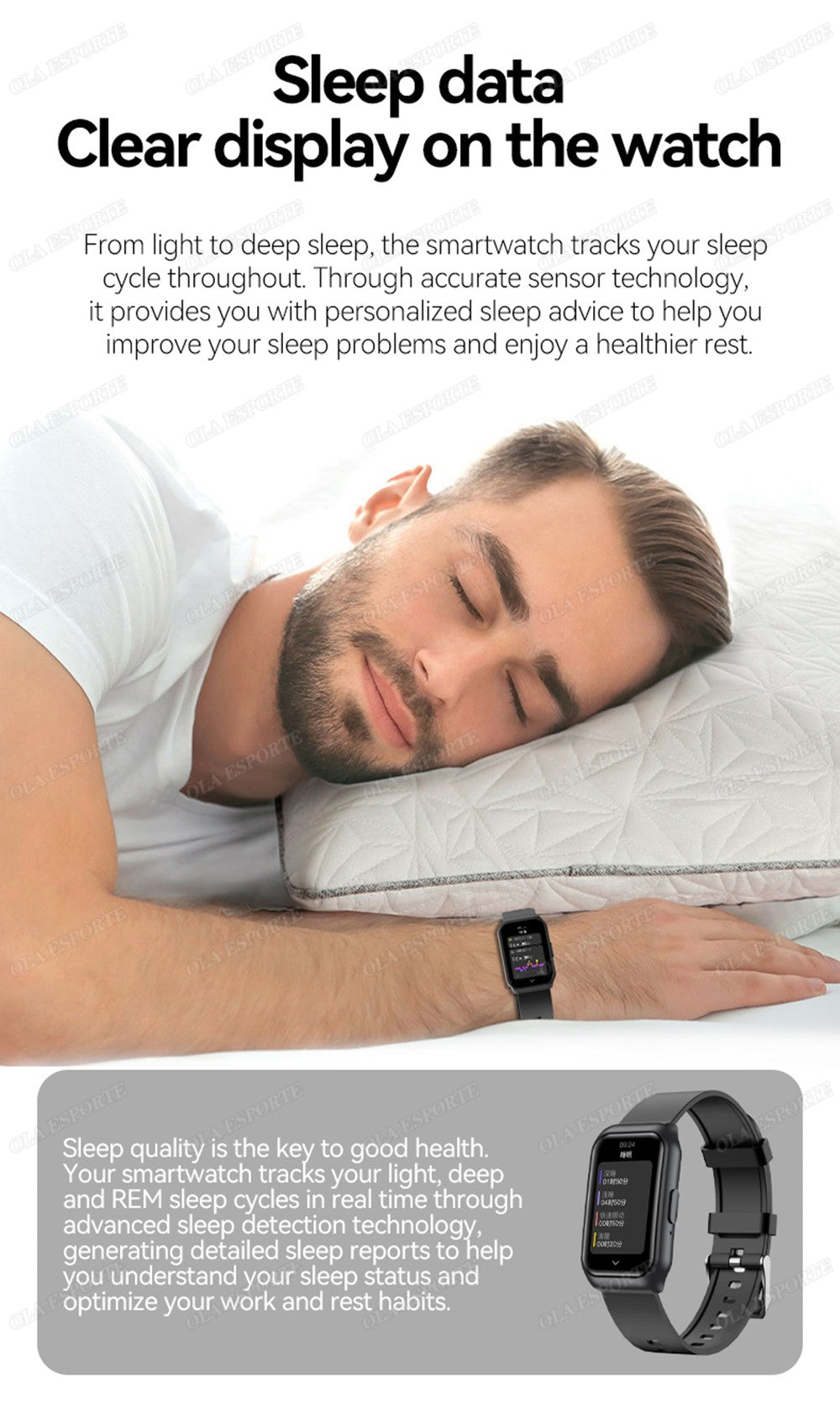 New Curved Screen Smart Watch 2025 For Health Watch Heart Rate Blood Oxygen/Pressure Sleep Monitor Sports Waterproof Smartwatch