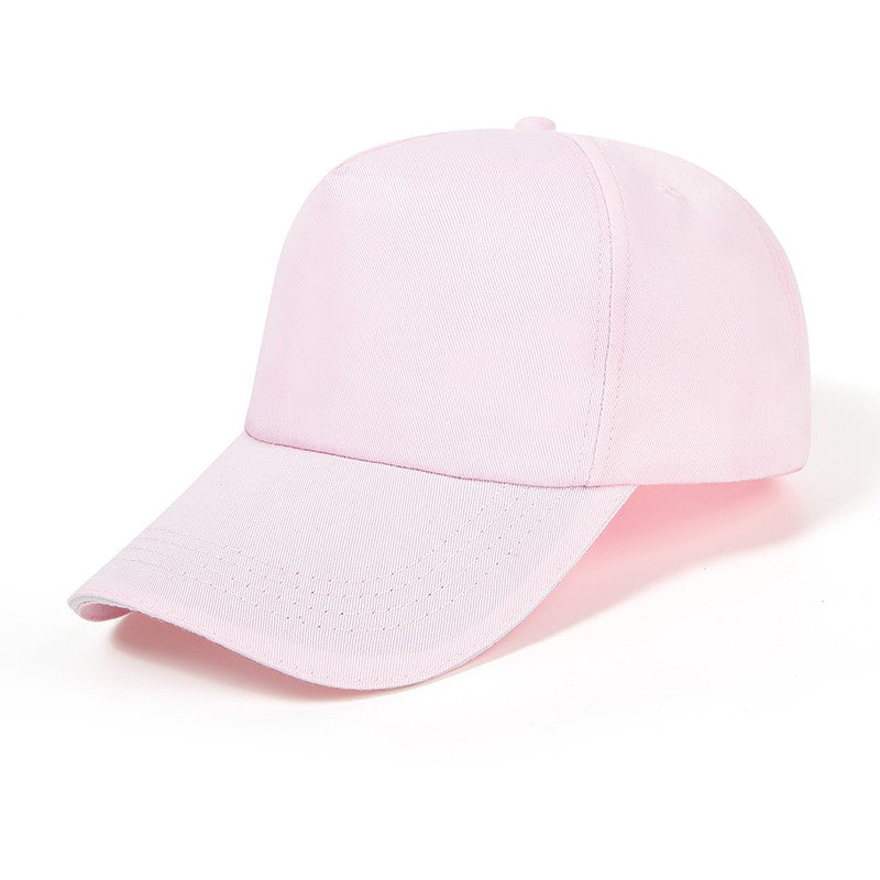 Boné de algodão casual tipo boné de bico de pato, boné de beisebol, viseira de sol, logotipo bordado personalizado