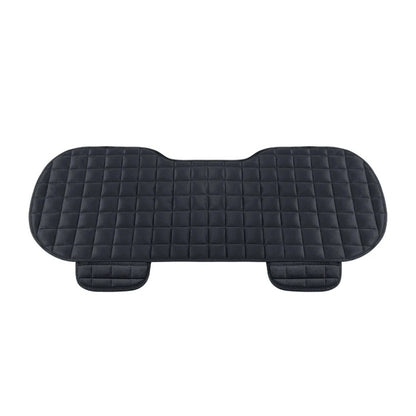 Car Seat Cover Front Rear Flocking Cloth Cushion Non Slide Winter Auto Protector Mat Pad Keep Warm Universal Fit Truck Suv Van