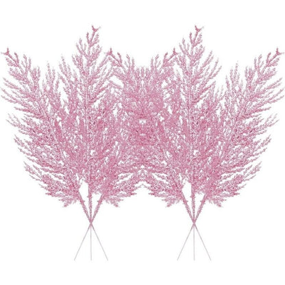 5Pcs Christmas Decoration Artificial Pine Leaves Branches Xmas Tree Pendent for Home Decor New Year Navidad DIY Garland Ornament