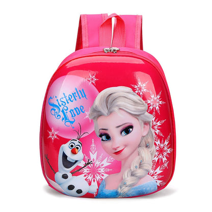 Mochila Minnie Fofa Menina Desenho Animado Disney Homem-Aranha Crianças Mochila Mickey Bolsa Escolar Infantil Elsa Bolsa de Ombro