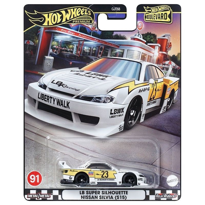 Hot Wheels Originais GJT68 Boulevard Série Veículo Diecast Carroceria de Liga Mitsubishi Customizado Carros de Coleção Modelo Surpresa Em Estoque