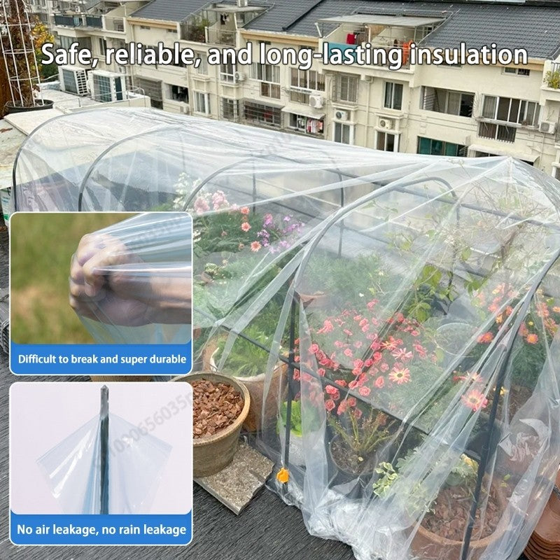 Winter Proof Greenhouse For Plants With Thermal Cover And Sunlight Protection Perfect For Balcony Garden Use And Outdoor Plant