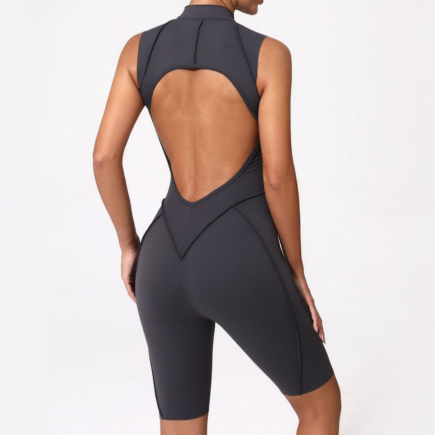 New Yoga Suit Short Sleeve Zipper Sports Clothing Fitness Suits Women Dance Running Training Clothing Gym Push Ups Yoga Suit Set