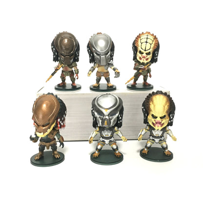 Predators Ultimate P1 Jungle Hunter Jungle Demon Concrete Clan Leader PVC Statue Figure Collectible Model Toy 7cm