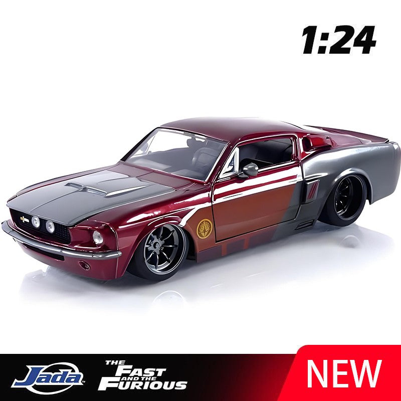 JADA 1:24 Ford Shelby GT500 1967 Carro de Liga Diecast e Veículos de Brinquedo Carro Modelo em Miniatura Escala de Carro para Crianças