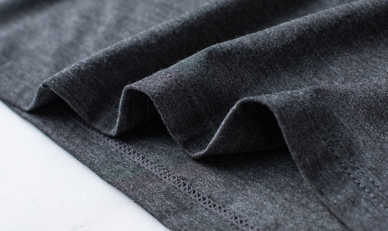 Men's spring and summer new modal pajamas two-piece short-sleeved trousers thin large size loose sports home wear suit sleepwear