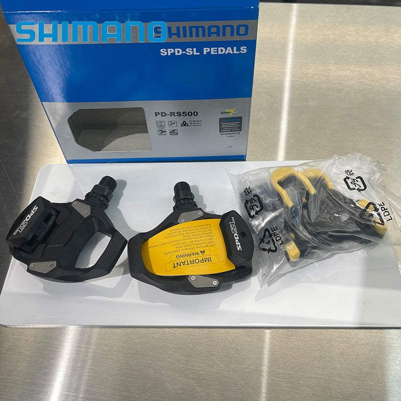 Shimano PD-RS500 Pedal Original Shimano SPD Pedals Bicycle Pedal With SM-SH11 Cleats Bike Pedals Automatic Locking Pedals