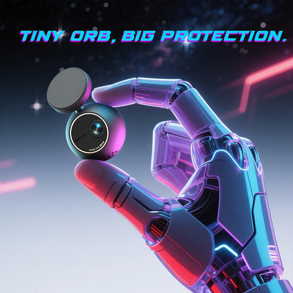 Dash Cam KAWA MINI ORB Tiny Video Recorder 2K Car DVR,Voice Control Car Camera,360° Rotate,180° Video Flip AUTO Dash Camera