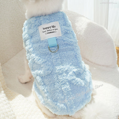 Roupas de Inverno para Cães, Colete de Lã para Teddy Bichon Pomeranian, Colete de Inverno para Cães Pequenos e Gatos, Fantasia para Animais de Estimação, Roupa para Cães, Atacado