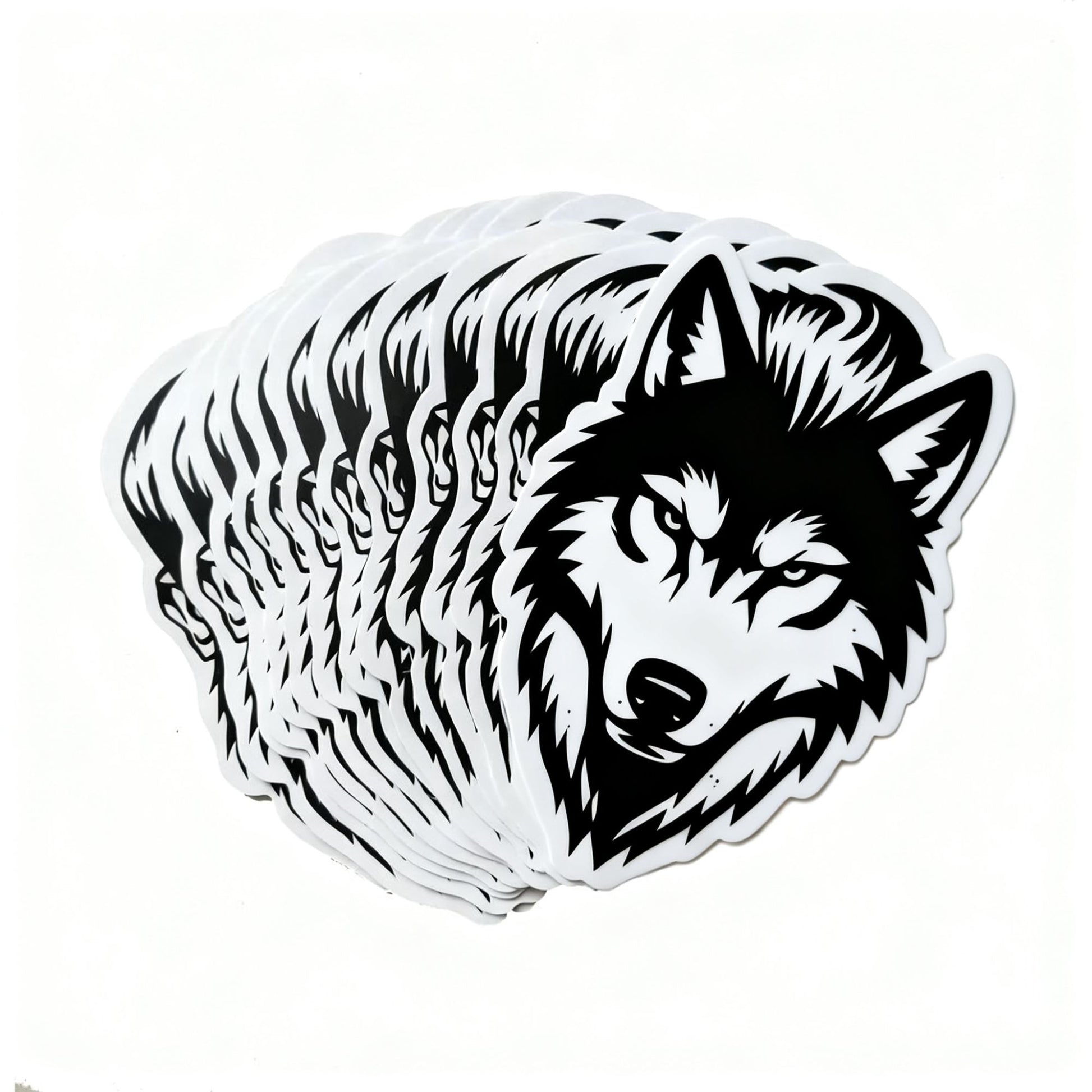 100pcs Custom Stickers PVC Waterproof Die Cut Vinyl Logo Design Brand Laptop Cute Personalized Sticker Glossy Film for Business