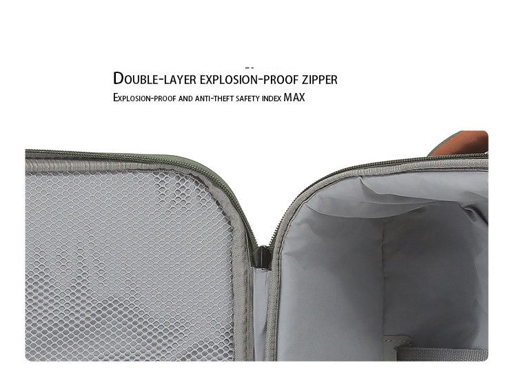 Mala de Viagem Feminina Leve Oxford Canvas 28 Polegadas Ultra-Leve Macia