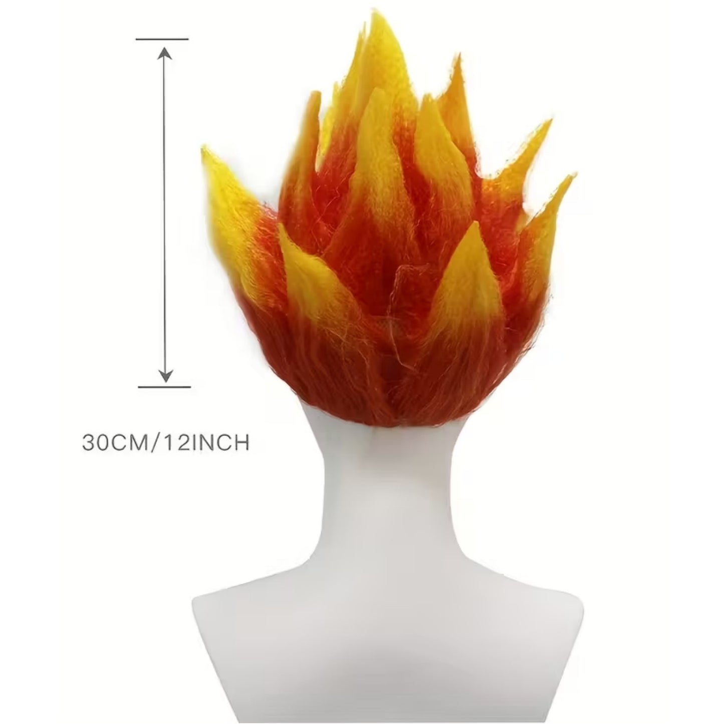 Halloween Adult Men Z Cosplay Saiyan Wigs Goku Anime Costume Party Dress Up Youth Flame Blue Yellow Green Red Wig Carnival Hair