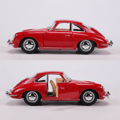 Burago 1:24 1961 Porsche 356B Coupé Modelo em Liga #22079