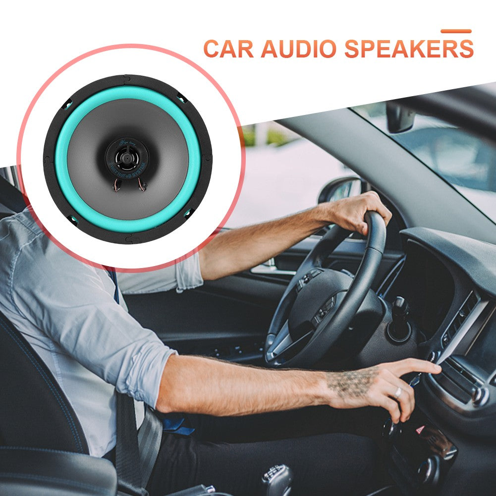 Alto-falante Automotivo Universal de 4/5/6 polegadas 100W/160W HiFi Coaxial Subwoofer Sensibilidade 92dB Áudio Automotivo Música Estéreo Subwoofer Automotivo Estéreo