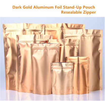 100pcs One Side Clear Laser Shiny Aluminum Foil Zip Lock Bags  Reflective Holographic Self-sealing Pouch for Fashion Accessories
