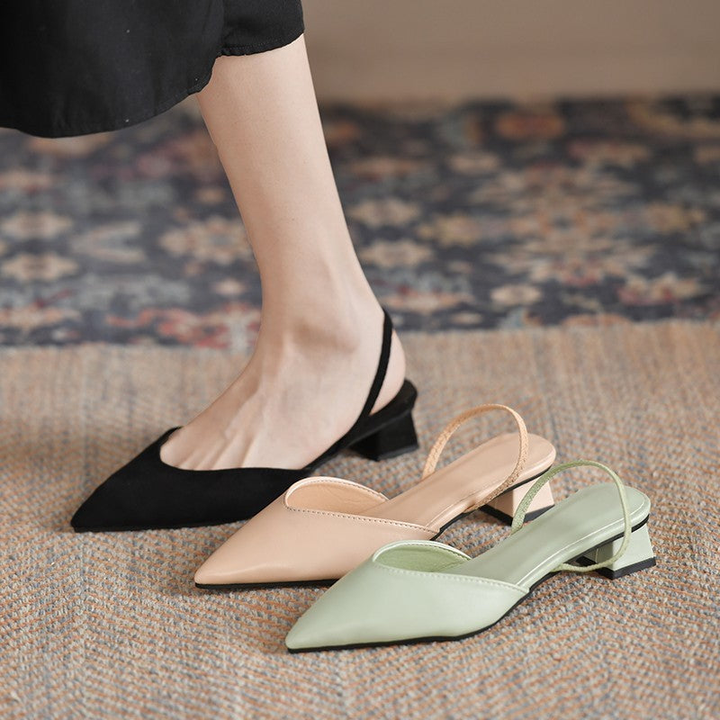 Women Flats Pointed Toe Lady Flat Heel Shoes Slip on Loafers Office Lady Elegant Shoes Soft Sole Comfortable Big Size 42