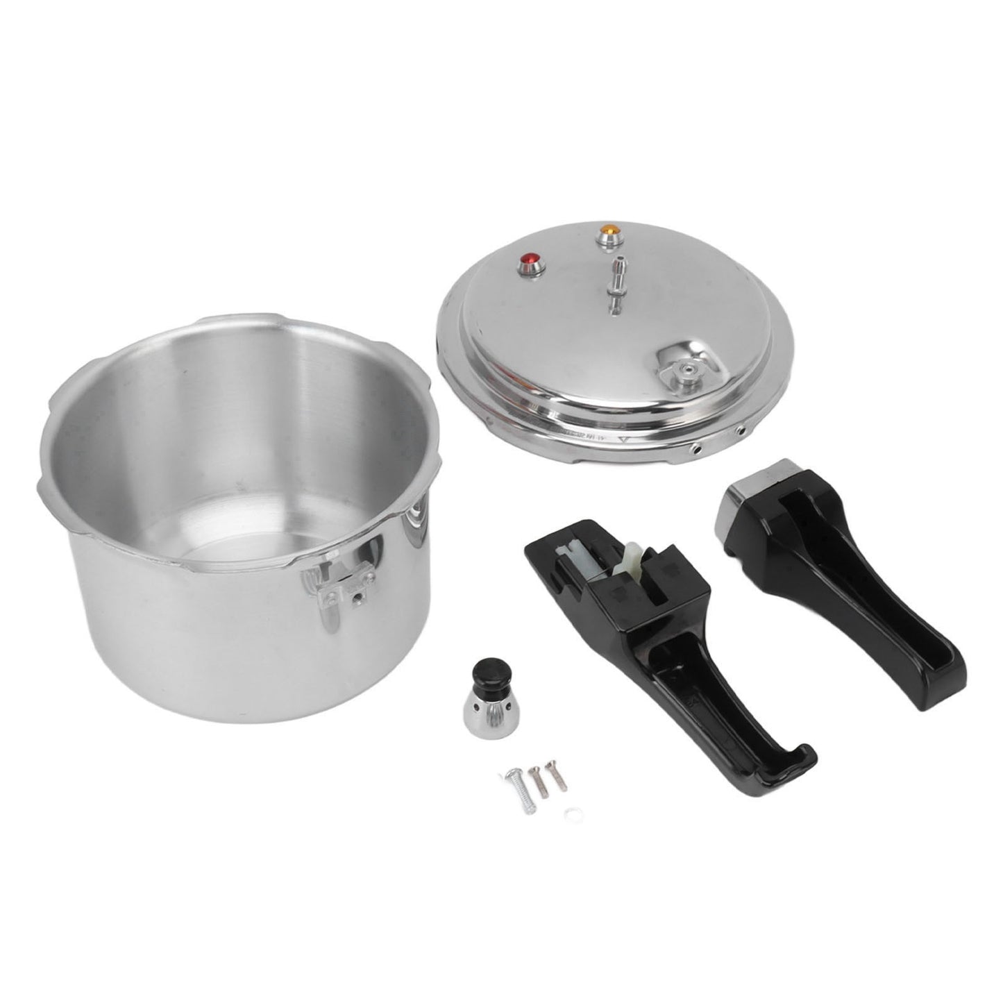 3 Liter Aluminium Alloy Pressure Cooker 18cm Bottom 3L Mini Pressure Cooker for Gas Stove 3L Aluminium Alloy Pressure Cooker