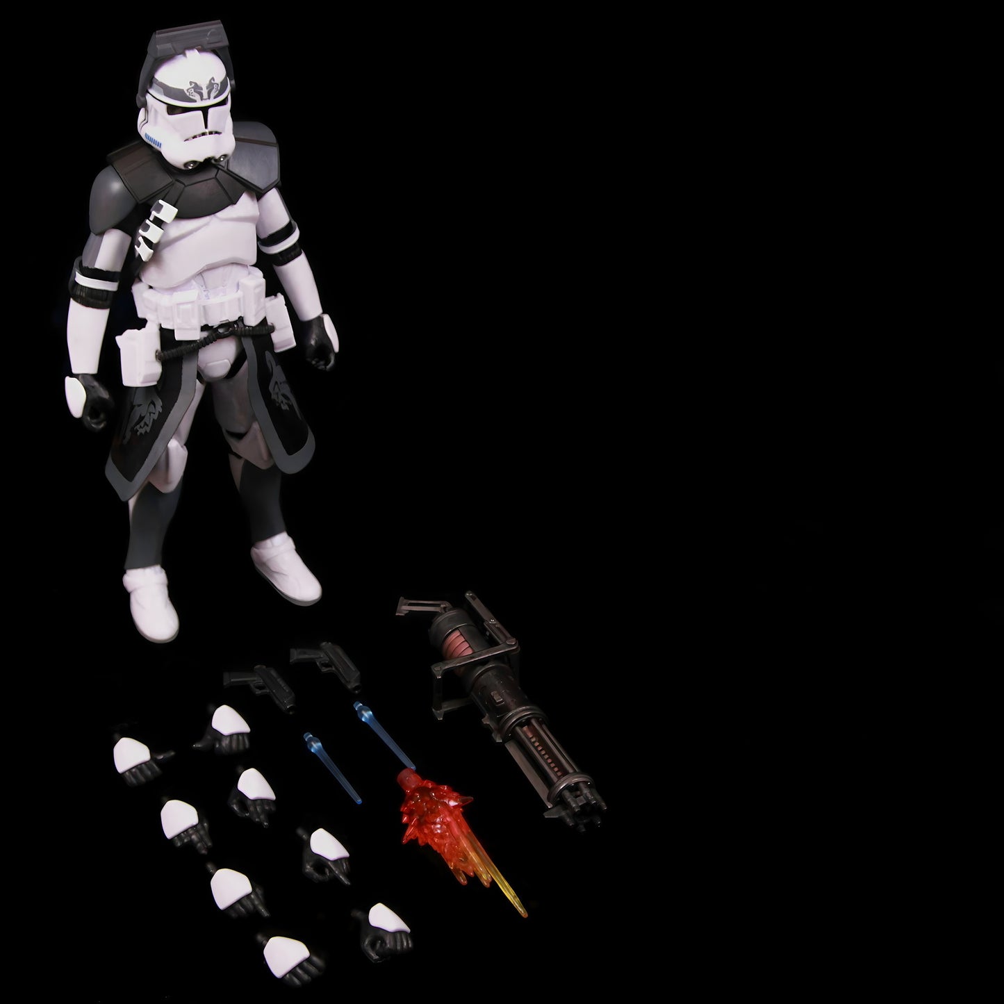 New Body(JOV3.0) - Star Wars 104th Trooper Wolf Pack Boost Sinker Comet Kamino ARC Trooper Grey Team 6" Boneco Articulado Brinquedos de Clone