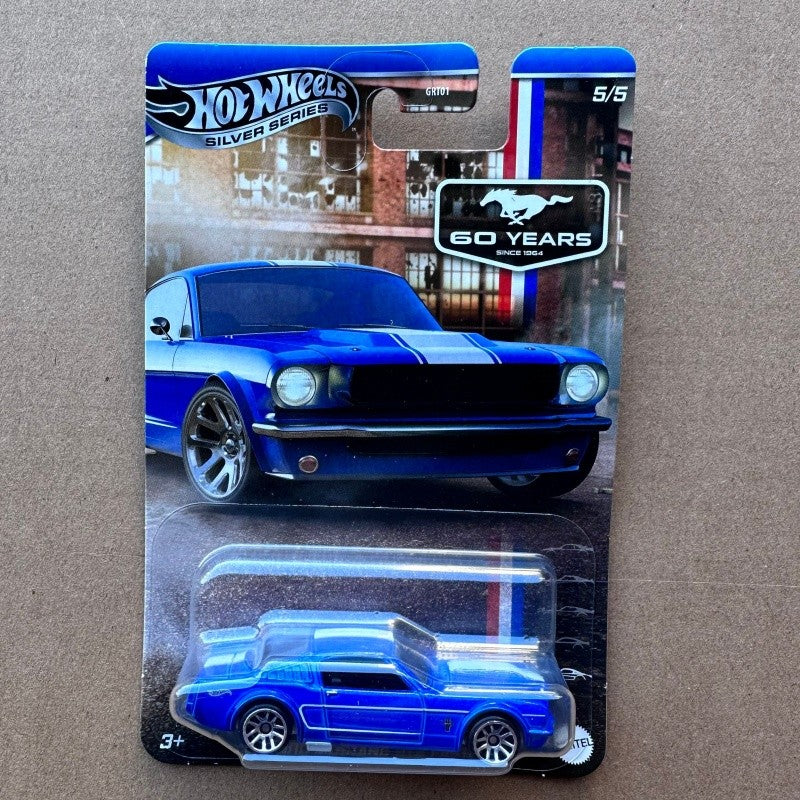 Hot Wheels Carros GRT01-9c6m Mustang 60º Aniversário Conjuntos Ford Mustang GRT Modelos de Veículos Diecast 1:64 Carrinhos de Brinquedo Presente Colecionável