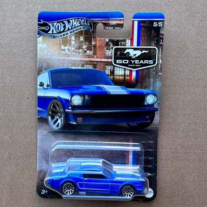 Hot Wheels Carros GRT01-9c6m Mustang 60º Aniversário Conjuntos Ford Mustang GRT Modelos de Veículos Diecast 1:64 Carrinhos de Brinquedo Presente Colecionável