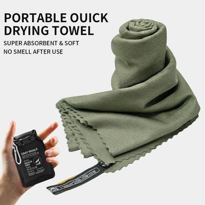 Quick Dry Towel-Super Absorbent Fast Drying Towel-Travel Towel Fast Drying Lightweight-Microfiber Rapid Dry Towel for Swimming