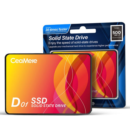 CeaMere 10 PEÇAS SSD480GB 512GB 2.5 1TB 120GB 240GB 256GB Disco Rígido de Estado Sólido para Computador Interno Grátis