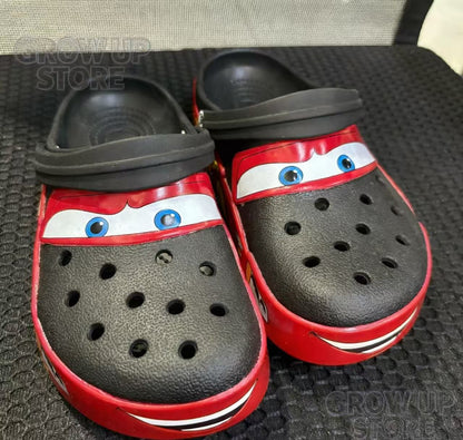 Chinelo Sólido de Desenho Animado Hot Anime Disney McQueens Pixar Impermeável Sandálias Casuais Respiráveis Sapatos Eva com Tira no Tornozelo Presentes