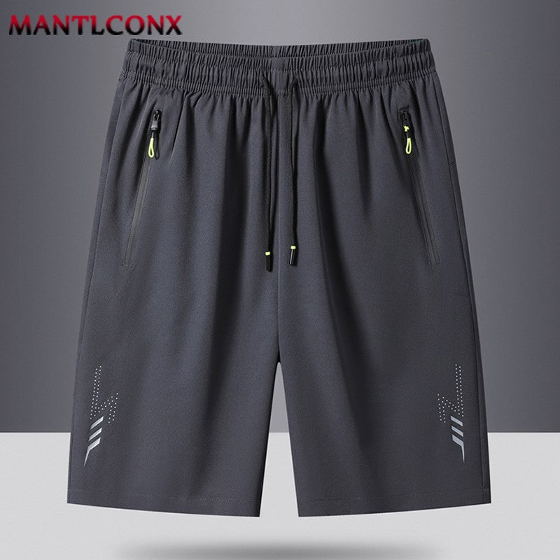 Summer Thin Jogging Men's Shorts Quick Dry Shorts Men's Gym Fitness Sports Short Pants Man Loose Breathable Board Shorts Male