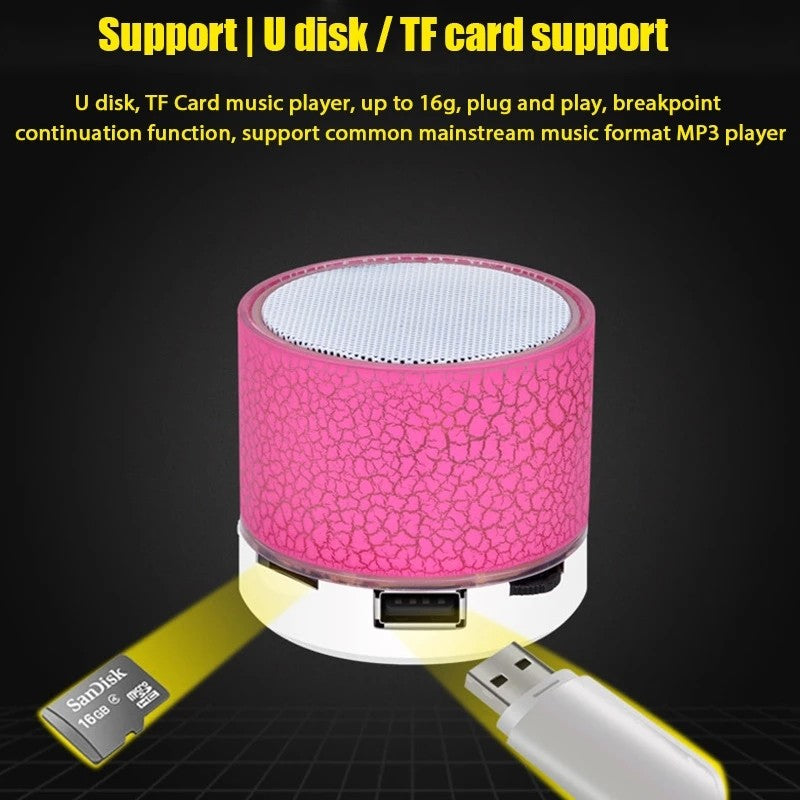 Caixa De Som Bluetooth Sem Fio Portátil Mini Alto-falante Blutooth Para Subwoofer Defletor Áudio Viva-voz Bocina Baffe