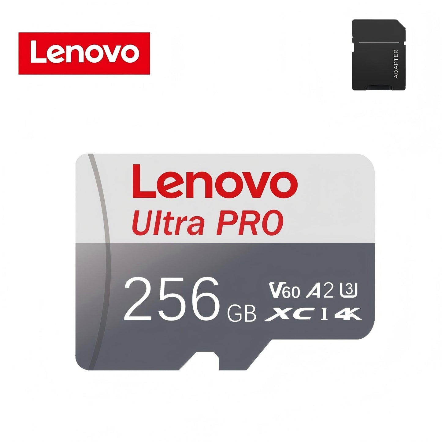 Cartão de Memória Micro SD de Alta Velocidade Lenovo 2TB 1TB 512GB 256GB ATÉ 100MB/s U3 128GB Cartão TF para Adaptador de Leitor de Cartão USB Micro sd