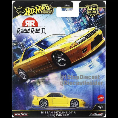 2026 Novo Mattel Hot Wheels Car Culture Fpy86 Timeless Classic Ferrari F50 Porsche Carrera Gt Nissan R34 Lfa Carrinho de Brinquedo Die-Cast Presente de Fim de Ano Modelo de Carro Colecionável Autêntico