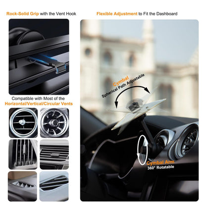 Decoração de Ventilação Universal de Mini Bateria Colidindo com Pratos para Carro Acessórios Internos Automotivos Resistentes Design à Prova de Colisão