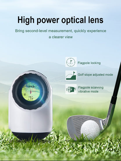 Telêmetro a laser multifuncional Nohawk para golfe com telemetria de inclinação e trava de bandeira para caça, construção, monocular