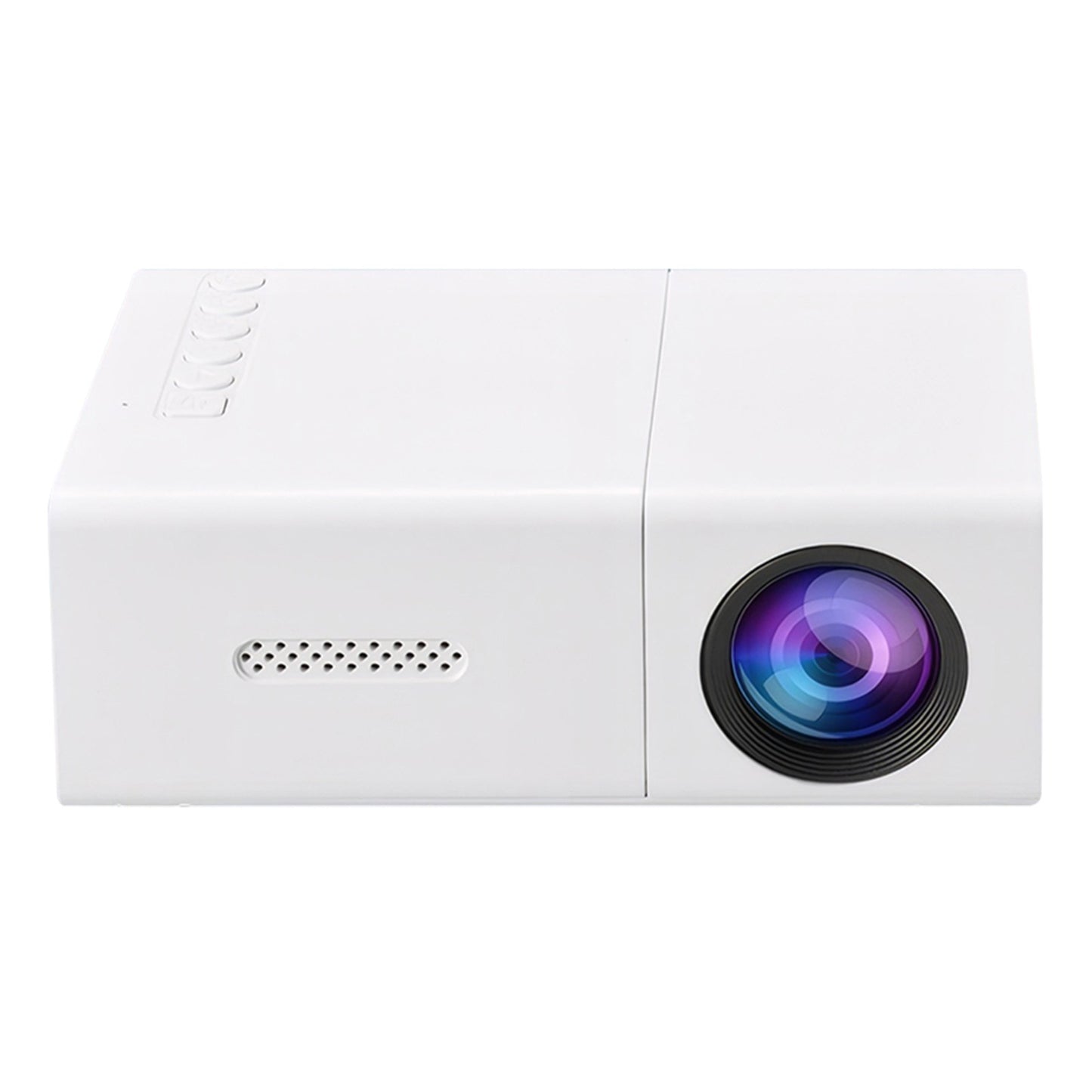 Projetor de Vídeo de Bolso Pico LED 1080P Compatível com HDMI AV Laptop Smartphone Projetor de Vídeo 4K HD para Filmes ao Ar Livre e Acampamento