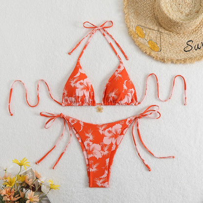 Sexy Micro Bikini Women's Swimsuit 2025 Trend Female Swimwear Two-piece Thong Bikinis Sets Beach Wear Swimming for Bathing Suit